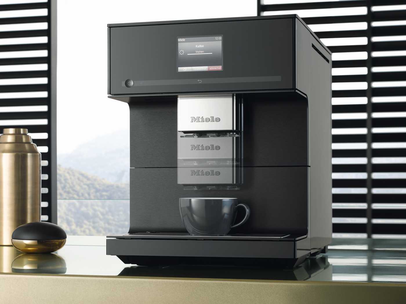 Miele 7750 VS CM Elektro | Kaffeevollautomat Obsidianschwarz